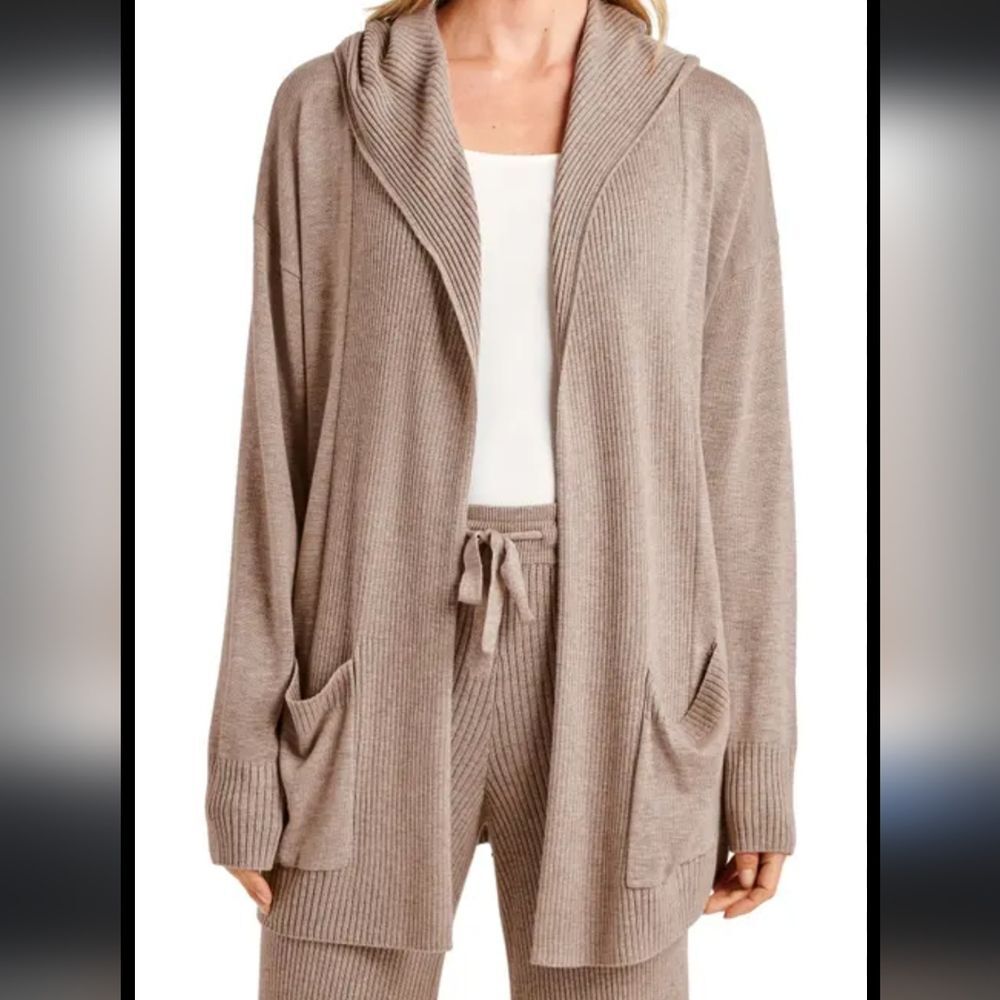 Splendid Hoodie Cardigan Sweater Long Size XL